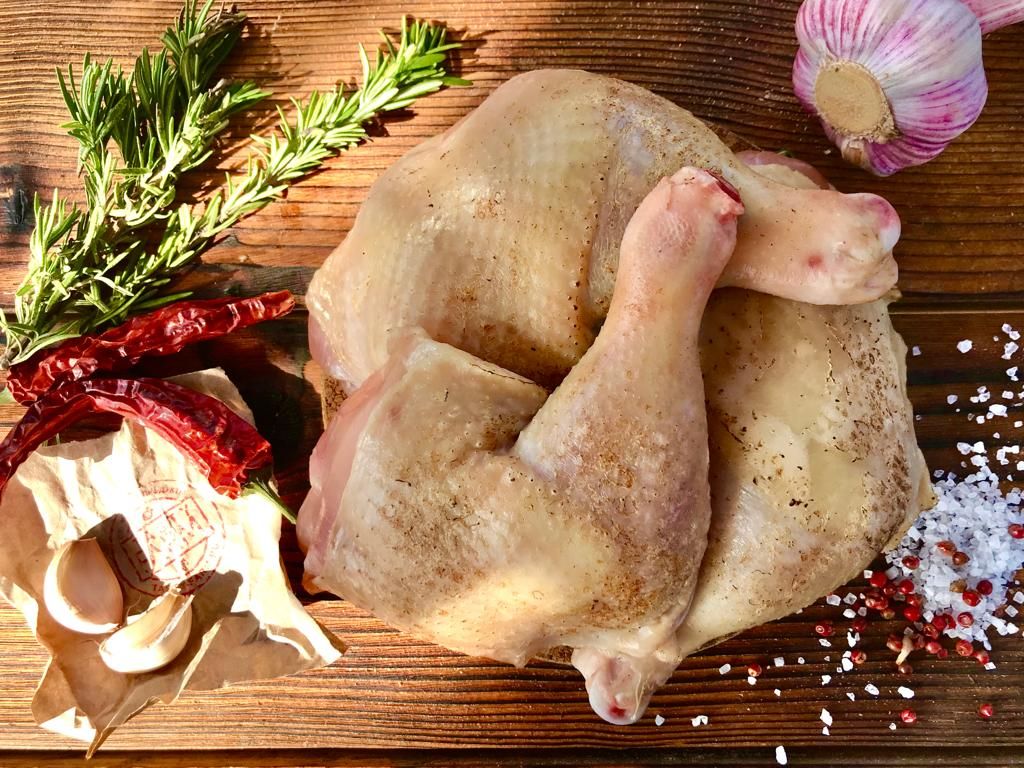 Pileći bataci sa karabatakom od brojlera (cena po kg 790 rubalja)