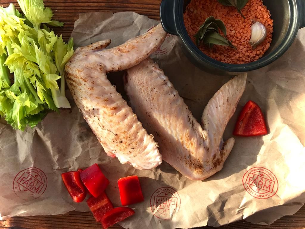 Ćureća krila (cena po kg 450 rubalja)
