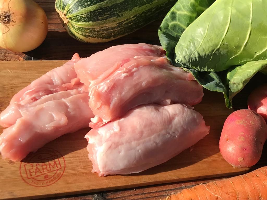 File leđa zeca (težina pakovanja 1 kg, cena po kg 1560 rub.)
