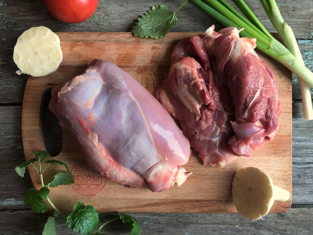 File pilećih bataka (pakovanje ~1 kg, cena za 1 kg 860 rubalja)